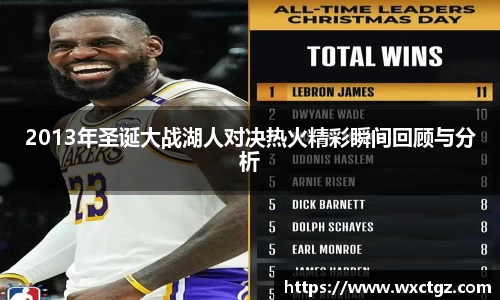 2013年圣诞大战湖人对决热火精彩瞬间回顾与分析